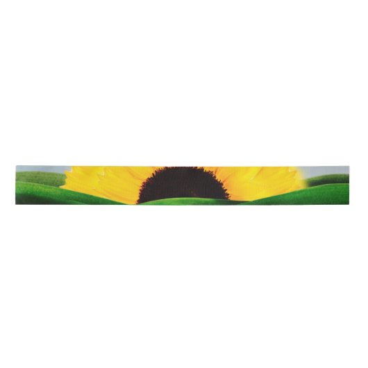 ZONNEBLOEMHEUVEL SATIJNEN LINT (Voorkant)