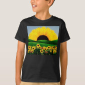 ZONNEBLOEMHEUVEL T-SHIRT (Voorkant)