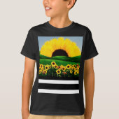 ZONNEBLOEMHEUVEL T-SHIRT (Voorkant)