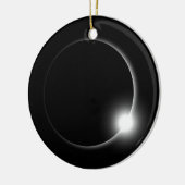 Zonnebloemige zonnepanelen keramisch ornament (Links)