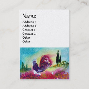 Zonnebloemigen en ZWARTE ROOSTER, witte parelwijn Visitekaartje