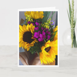 Zonnebloemkaart Kaart