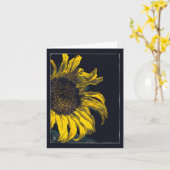 Zonnebloemkaart Kaart (Gele Bloem)