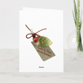 Zonnebloemkaartje Kaart (Achterkant)