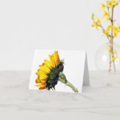 Zonnebloemkaartje Kaart (Gele Bloem)