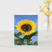 Zonnebloemkaartje Kaart (Gele Bloem)