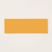 Zonnebloemkleur Mini Visitekaartjes (Achterkant)