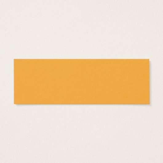 Zonnebloemkleur Mini Visitekaartjes (Achterkant)