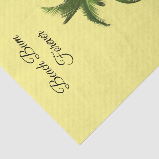 Zonnebloemknobbel Tissuepapier (Detail)