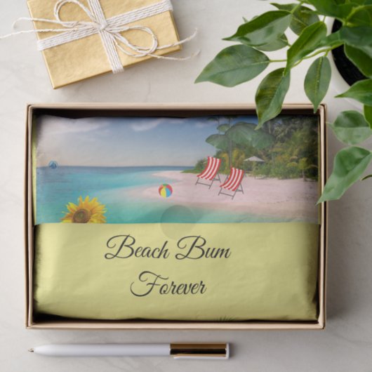 Zonnebloemknobbel Tissuepapier (Geschenk)