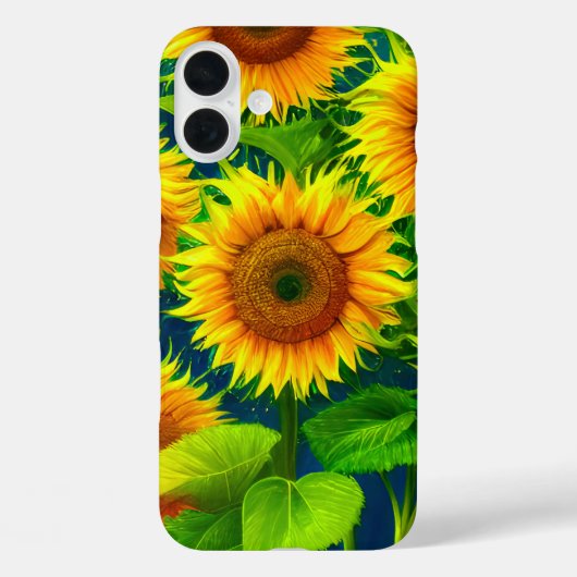 Zonnebloemkoffer Case-Mate iPhone Case (Achterkant)