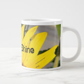 zonnebloemkoffiekopje grote koffiekop (Rechts)