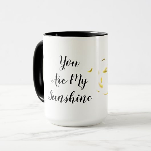 Zonnebloemkoffiekopje Mok (Voorkant links)