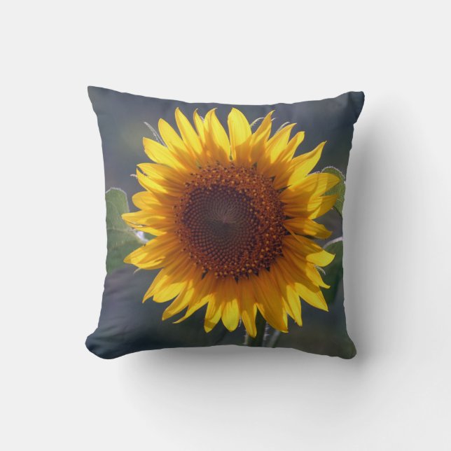 Zonnebloemkool Kussen (Voorkant)