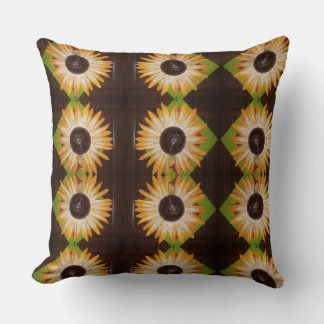 Zonnebloemkool Kussen
