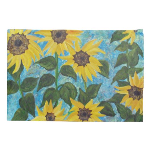 Zonnebloemkool Kussensloop (Achterkant)