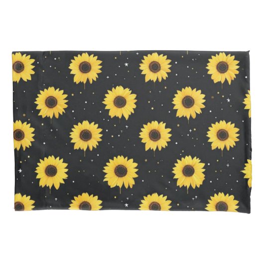 Zonnebloemkool Kussensloop (Voorkant-Links)