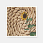 Zonnebloemkool Papier Servet (Voorkant)