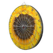 Zonnebloemkorrels Dartbord (Voorkant Rechts)