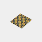 Zonnebloemkorrels | Een wereld zonder wilde bloem Post-it® Notes (Schuin)