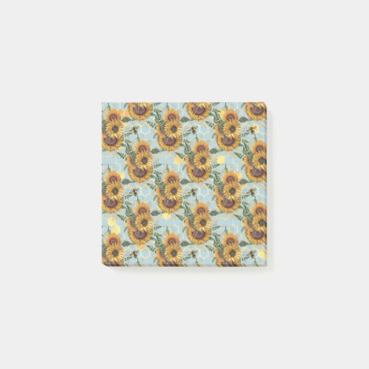 Zonnebloemkorrels | Helder als zonnebloem Post-it® Notes (Voorkant)
