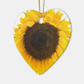 Zonnebloemkorrels Keramisch Ornament (Links)