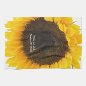 Zonnebloemkorrels Theedoek (Horizontaal)