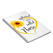 Zonnebloemkorven genaamd notitieboek (Rechterzijde)