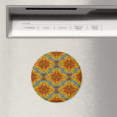 Zonnebloemkruisen..... Magneet (Insitu (Vaatwasser))