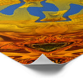 Zonnebloemkruisen.... Poster (Hoek)