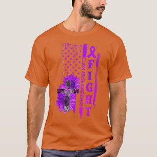 Zonnebloemkruising Oudere Misbruik T-shirt