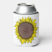 Zonnebloemkunst Blikjeskoeler (Blikje Achterkant)