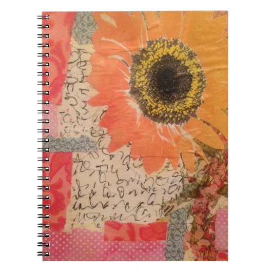 Zonnebloemkunst Notitieboek (Voorkant)
