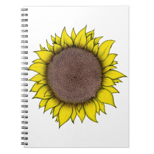 Zonnebloemkunst Notitieboek