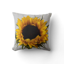 Zonnebloemkussen