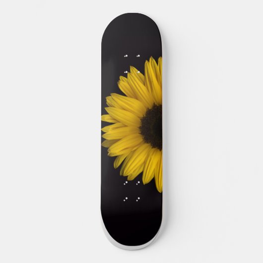 Zonnebloemkweekskateboard Pro Persoonlijk Skateboard (Voorkant)