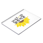 Zonnebloemlade | Levend door de zon Notitieboek (Linkerzijde)