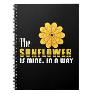 Zonnebloemlade   Zonnebloem is mijn Notitieboek
