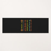 Zonnebloemlade | Zonnebloemen van nature Yogamat (Voorkant (horizontaal))