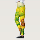 Zonnebloemleggingen Leggings (Links)
