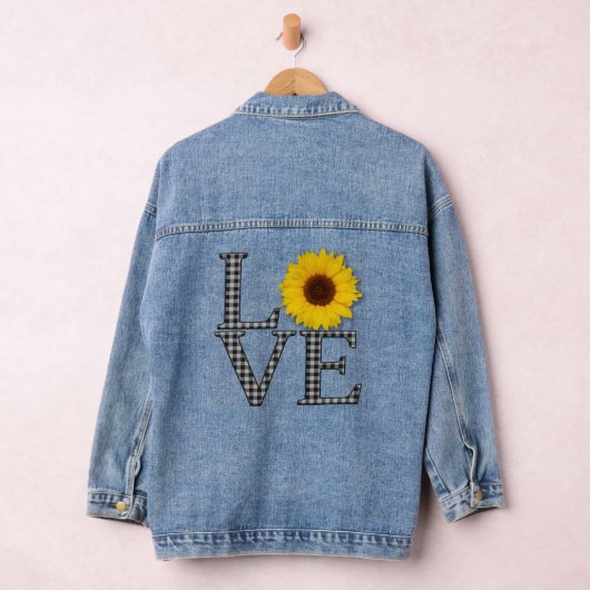 Zonnebloemliefde Denim Jacket (Hangar)