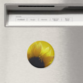 Zonnebloemliefhebber Magnet Cheerful Yellow Gifts (Insitu (Vaatwasser))