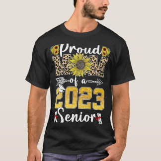 Zonnebloemluipaard van een Afstudeerder van 2023 T-shirt