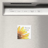 Zonnebloemmagneet Magneet (Insitu (Vaatwasser))