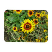 Zonnebloemmagneet Magneet (Horizontaal)