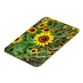 Zonnebloemmagneet Magneet (Linkerzijde)