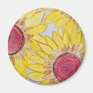 Zonnebloemmagneet Magneet