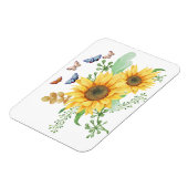 zonnebloemmagneten magneet (Linkerzijde)