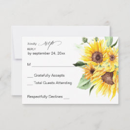 ZonnebloemMOD Floral no Meal RSVP