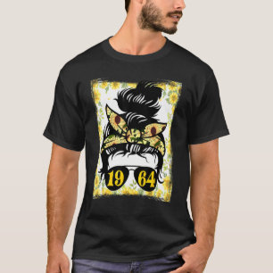 Zonnebloemmoeder geboren in 1964 t-shirt